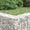 vidaXL Gabion Raised Bed Silver Rust-proof and weather-proof iron Large